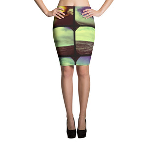 KALEIDOSCOPIO Pencil Skirt