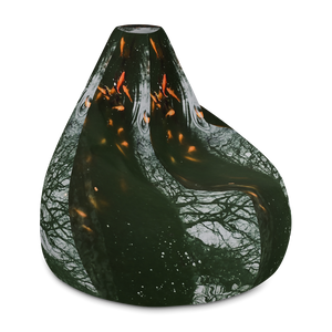ARRAINKI POISSON All-Over Print Bean Bag Chair w/ filling