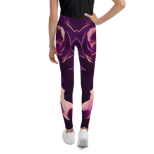 Load image into Gallery viewer, MALBA KOLORE PURPLE FRISE Leggings