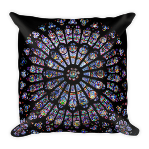 ARROSA FIGURA Cathédrale Notre-Dame Paris Premium Pillow