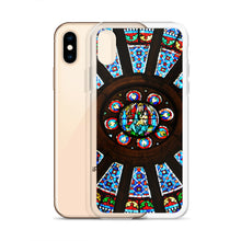 Load image into Gallery viewer, ROSACE VITRAIL Cathédrale Notre-Dame IPhone Case