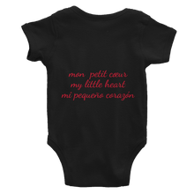 Load image into Gallery viewer, HEART ME ! °mon petit cœur my little heart mi pequeño corazón ° Bodysuit