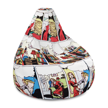 Load image into Gallery viewer, MAITARI AMOUREUX All-Over Print Bean Bag Chair w/ filling