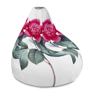ARROSAKARA ZURI CAMELIA All-Over Print Bean Bag Chair w/ filling