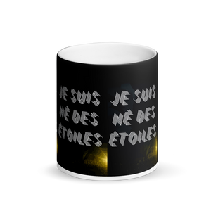 ARTIZARO NÉ DES ÉTOILES Matte Black Magic Mug