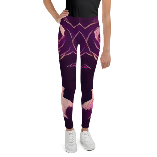 MALBA KOLORE PURPLE FRISE Leggings