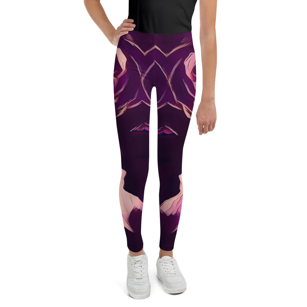 MALBA KOLORE PURPLE FRISE Leggings