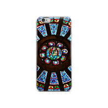 Load image into Gallery viewer, ROSACE VITRAIL Cathédrale Notre-Dame IPhone Case