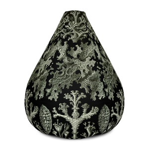 LIKEN All-Over Print Bean Bag Chair w/ filling