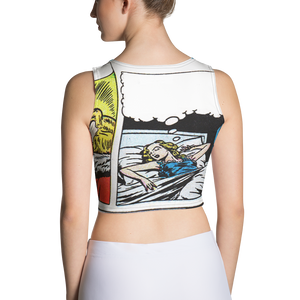 LET'S KISS VINTAGE ROMANCE Crop Top