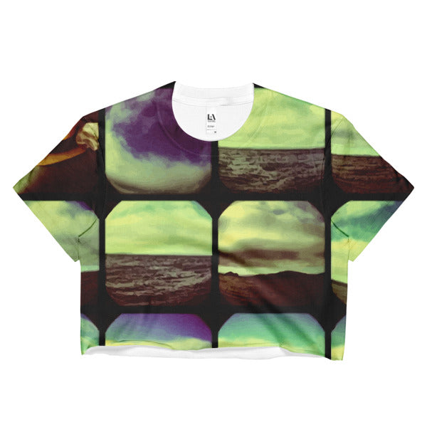 KALEIDOSCOPIO Crop Top Shirt