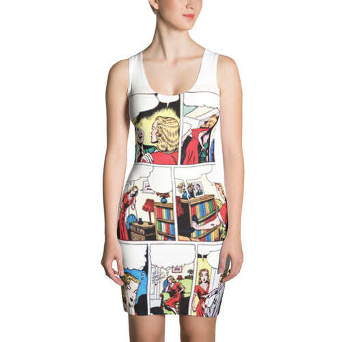 LET'S CALL VINTAGE ROMANCE Mini Dress