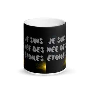 IZARA NÉE DES ÉTOILES Matte Black Magic Mug
