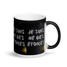 Load image into Gallery viewer, ARTIZARO NÉ DES ÉTOILES Matte Black Magic Mug