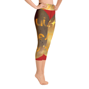 IZAR NÉE DES ÉTOILES Yoga Capri Leggings