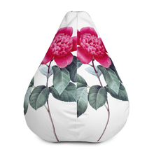Load image into Gallery viewer, ARROSAKARA ZURI CAMELIA All-Over Print Bean Bag Chair w/ filling