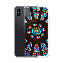Load image into Gallery viewer, ROSACE VITRAIL Cathédrale Notre-Dame IPhone Case