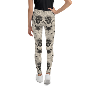 ARROSA ZURI WHITE ROSES Leggings