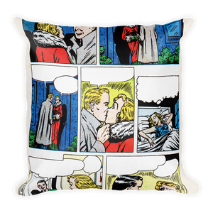 LET'S KISS VINTAGE ROMANCE Premium Pillow