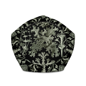 LIKEN All-Over Print Bean Bag Chair w/ filling