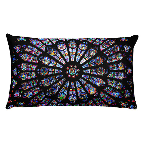 ARROSA FIGURA Cathédrale Notre-Dame Paris Premium Pillow