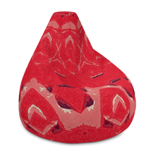 Load image into Gallery viewer, BISAIA All-Over Print Bean Bag Chair w/ filling