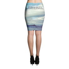 Load image into Gallery viewer, ALKATRAZ ° BIARRITZ « aura sidus mare adjuvant me » Pencil Skirt