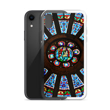 Load image into Gallery viewer, ROSACE VITRAIL Cathédrale Notre-Dame IPhone Case