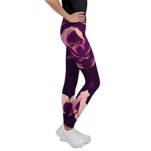 Load image into Gallery viewer, MALBA KOLORE PURPLE FRISE Leggings