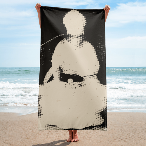 BOUDDHA B&W Towel